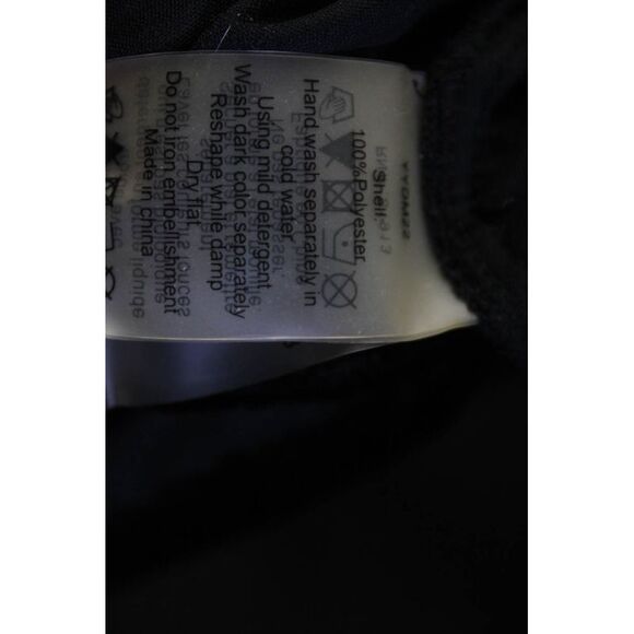 Plenty by Tracy Reese Womens Velvet V-Neck Cold Shoulder Blouse Top Black Size M - Picture 5 of 5